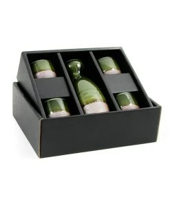 Kiji Stoneware & Ceramics Shinrin Sake Set Tableware