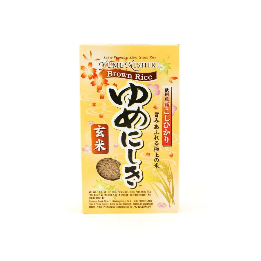 Yumenishiki Brown Sushi Rice 1kg Ingredients 3 Yumenishiki Brown Sushi Rice 1kg Ingredients