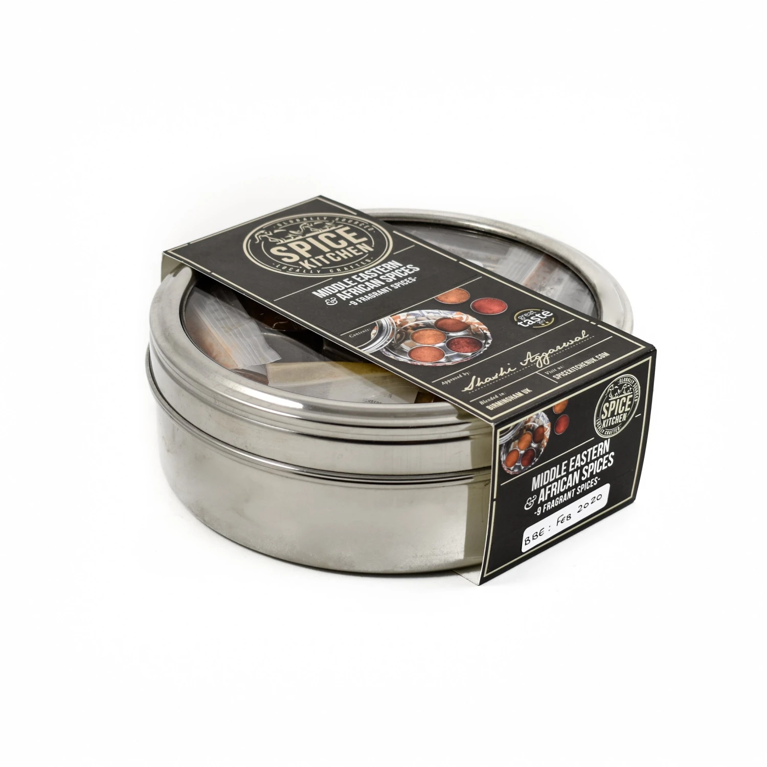 Spice Kitchen African & Middle Eastern Spice Tin Ingredients 4 Spice Kitchen African & Middle Eastern Spice Tin Ingredients