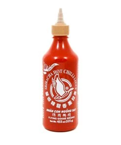 Ingredients Flying Goose Sriracha - Extra Garlic 455ml