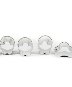 Japan Bento Stainless Steel Flower & Leaf Cutters Tableware