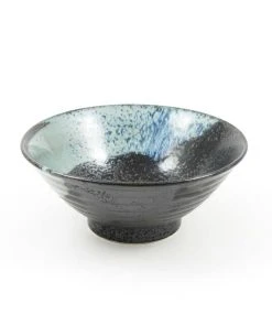 Kiji Stoneware & Ceramics Small Stoneware Ramen Bowl 9 Kiji Stoneware & Ceramics Small Stoneware Ramen Bowl