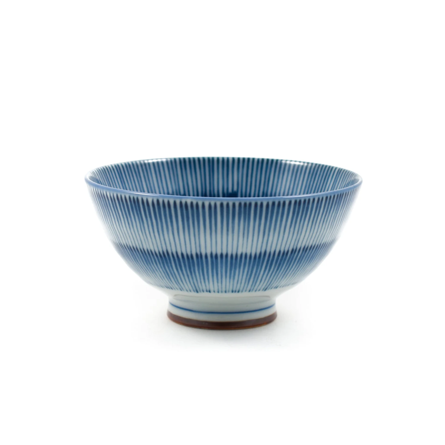 Kiji Stoneware & Ceramics Suisai Blue & White Rice Bowl 3 Kiji Stoneware & Ceramics Suisai Blue & White Rice Bowl