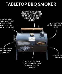 Gusta Tabletop BBQ Smoker