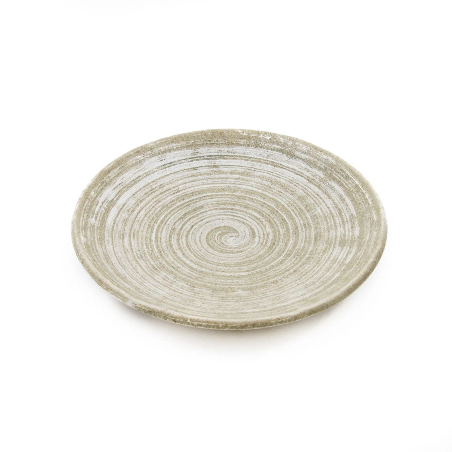 Kiji Stoneware & Ceramics Tatsumaki Small Dinner Plate 24cm Tableware 4 Kiji Stoneware & Ceramics Tatsumaki Small Dinner Plate 24cm Tableware