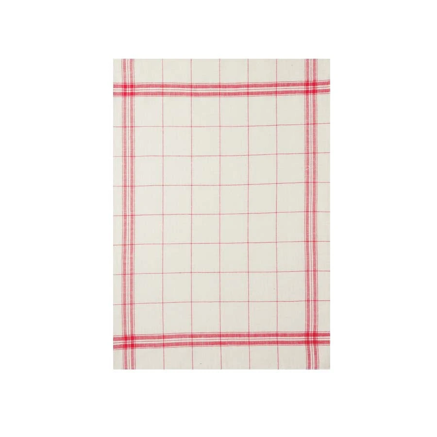 Coucke French Linen Tea Towel - EGR Rouge Kitchen Linen 3 Coucke French Linen Tea Towel - EGR Rouge Kitchen Linen