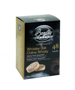 Bradley Smoker Bradley Whiskey Oak Bisquettes Pack Of 48