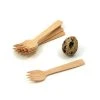 Sous Chef Tableware Disposable Wooden Sporks 10.5cm