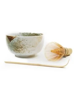 Kiji Stoneware & Ceramics Yukishino Matcha Bowl Set Tableware