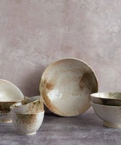 Kiji Stoneware & Ceramics Tableware Yukishino Rice Bowl
